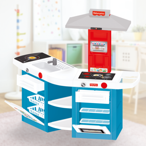 Bucatarie dubla pentru copii, Fisher Price, FP1836, 8690089018366 - imagine 2
