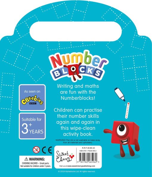 Carticica Scriu si sterg  Numberblocks 123, Numberblocks, 9781782265962 - imagine 2