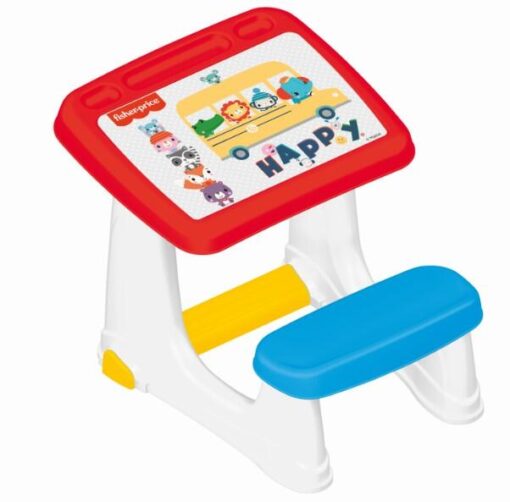 Masuta de studiu cu scaun, Fisher Price, FP1810, 8690089018106