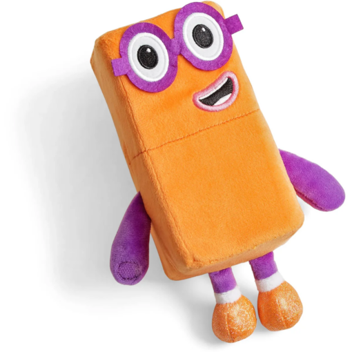 Set mascote din plus Numberblocks - Unu & Doi, Hand2Mind, HM94554-UK, 5055506409920 - imagine 6