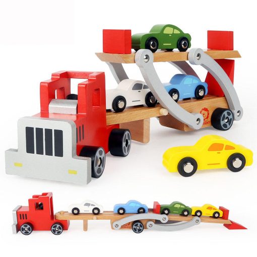 Camion cu platforma auto, Topbright, 120327, 6939838145314 - imagine 5