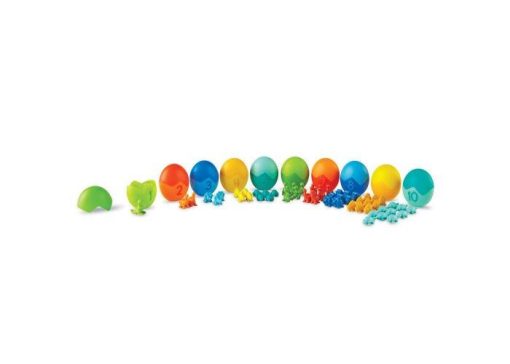 Set pentru sortat si numarat - Dinozauri colorati, Learning Resources, LER1768, 765023017687 - imagine 2