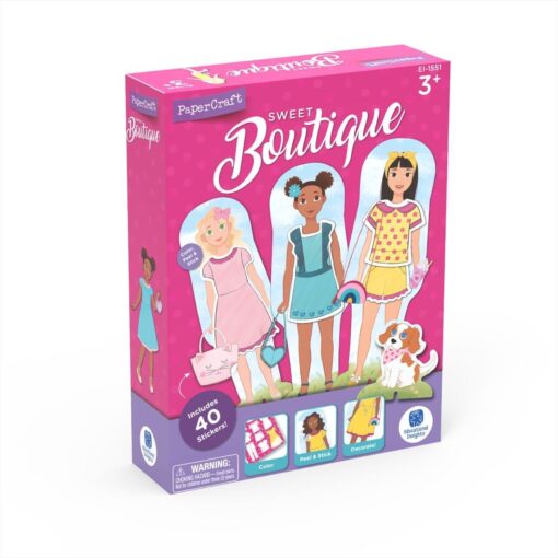 Set creativ - Atelierul de hainute, Educational Insights, EI-1551, 086002015518