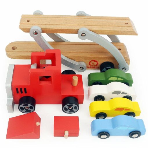 Camion cu platforma auto, Topbright, 120327, 6939838145314