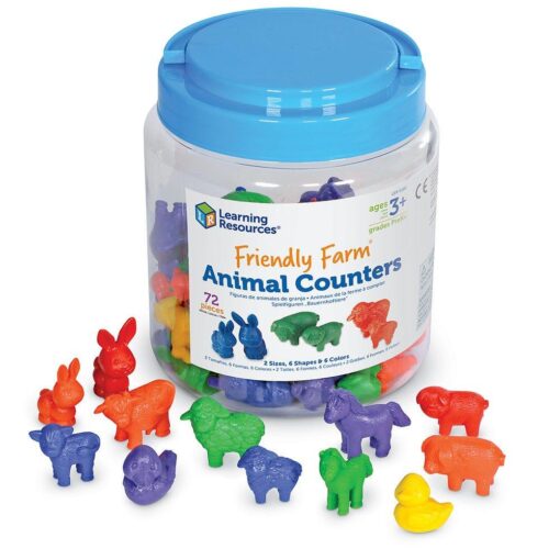 Ferma prietenoasa - animalute, Learning Resources, LER0180, 765023005301
