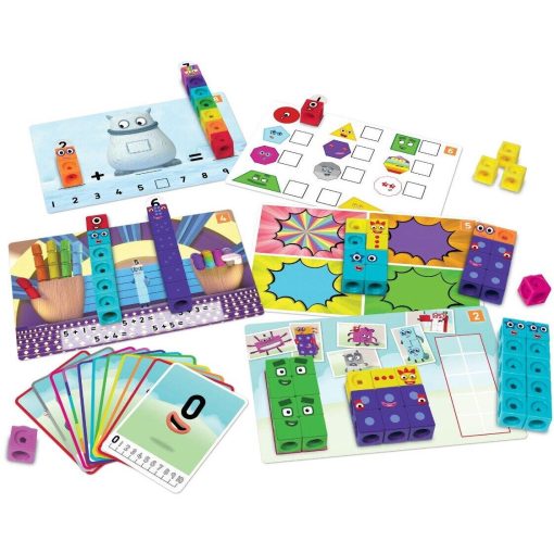 MathLink?Cubes Numberblocks in romana - Set de activitati de la 1 - 10, Learning Resources, LSP0949-EDU, 5055506410100 - imagine 2