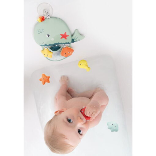 Jucarie pentru baie - Balena jucausa, Fehn, 050134, 4001998050134 - imagine 3