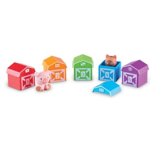De-a v-ati ascunselea cu animalutele de la ferma, Learning Resources, LER6805, 765023068054 - imagine 4
