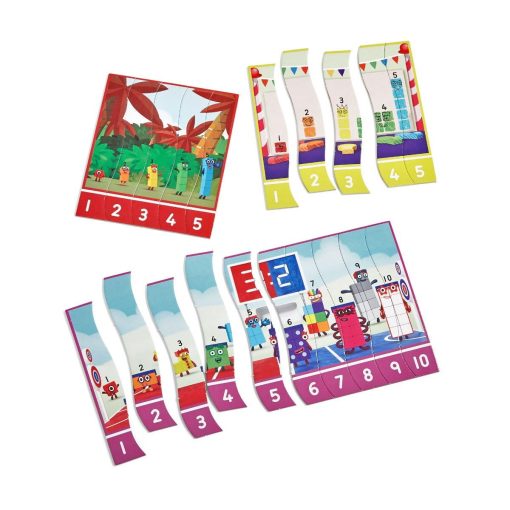 Puzzle - Exersam numaratul de la 1 -20 - Numberblocks, Hand2Mind, HM95403-UK, 5055506410438 - imagine 5