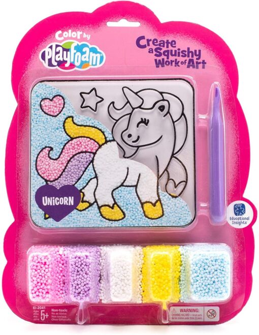 Spuma de modelat Playfoam? - Coloram unicornul, Educational Insights, EI-2041, 086002020413 - imagine 3