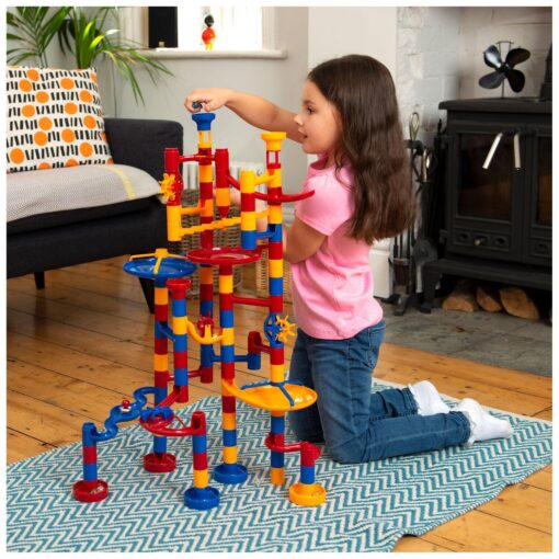Mega Marble Run -100 piese, Galt, 1004054, 5011979557599 - imagine 2