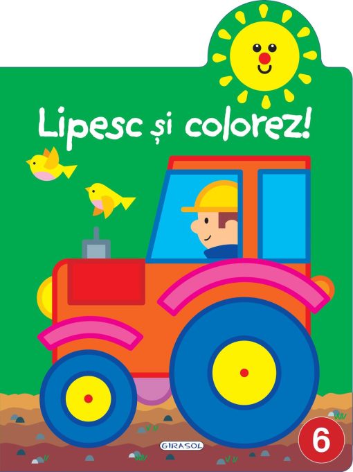 Lipesc si colorez! 6, GIRASOL, 978-606-024-163-8, 9786060241638