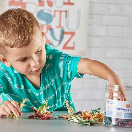 Set pentru sortat - Dinozauri jucausi (60 piese), Learning Resources, LER0811, 765023008111 - imagine 5