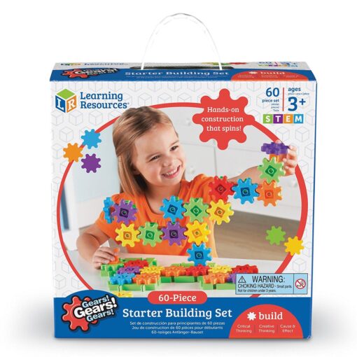 Gears! Gears! Primul meu set de construit, Learning Resources, LER9148, 765023091489 - imagine 3