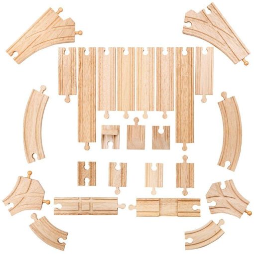 Set sine pentru circuit feroviar, BIGJIGS Toys, BJT052, 691621090527