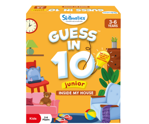 Joc Ghiceste din 10 Junior - Obiecte din casa, Skillmatics, SKILL126GJIH, 8904279501041