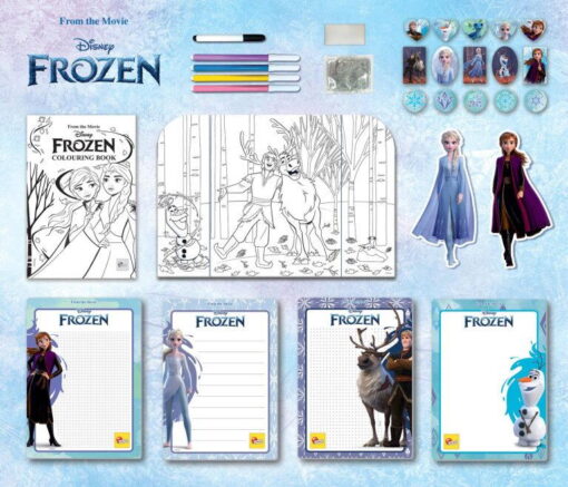 Kit creatie cu ghiozdanel - Frozen, LISCIANI, L92925, 8008324092925 - imagine 3