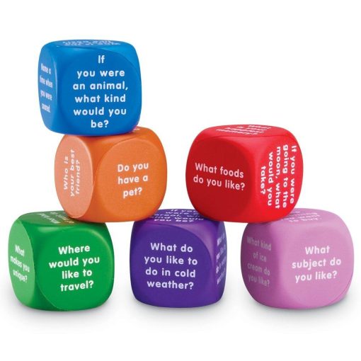 Cuburi pentru conversatii, Learning Resources, LER7300, 765023073003 - imagine 2
