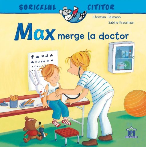Soricelul cititor - Max merge la doctor, DPH, 978-606-683-890-0, 5948495000370
