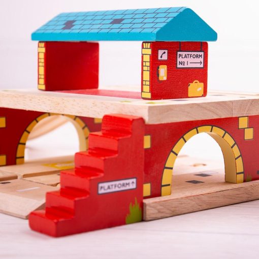 Statie supraterana, BIGJIGS Toys, BJT237, 691621092378 - imagine 4