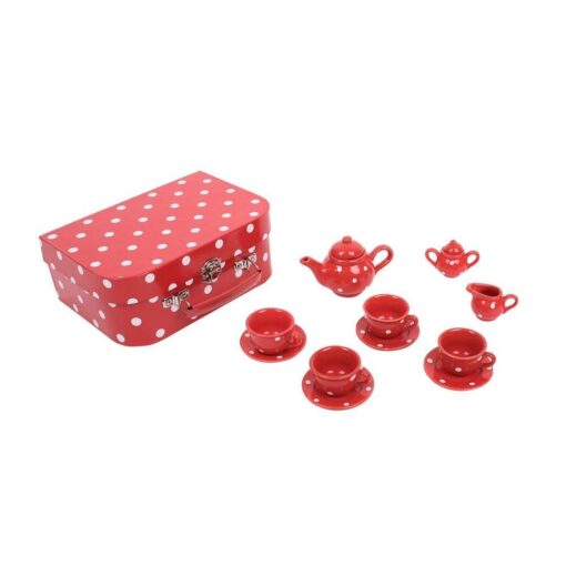 Set de ceai din portelan, BIGJIGS Toys, BJ613, 691621246139