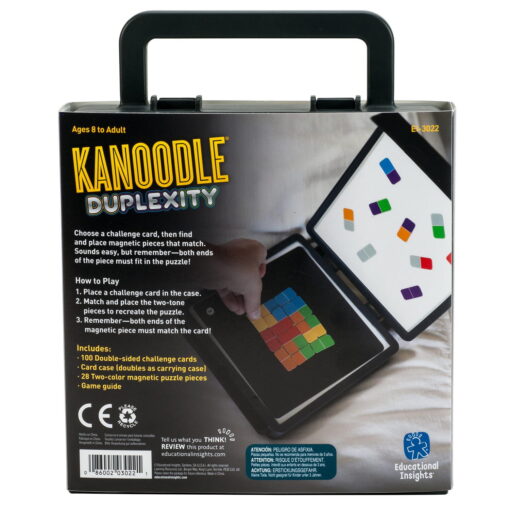 Joc de logica - Kanoodle Duplexity, Educational Insights, EI-3022, 086002030221 - imagine 4