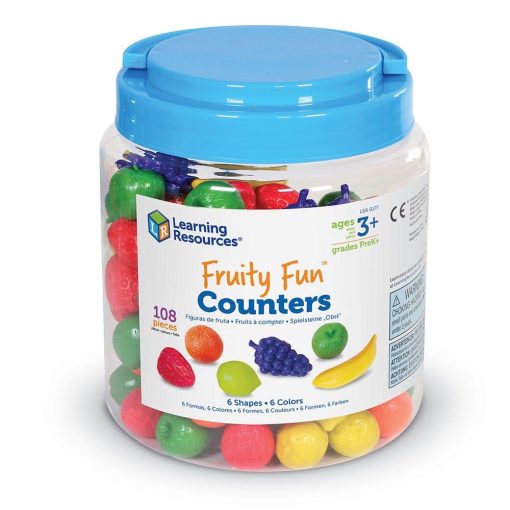 Set de sortat - Fructe (108 piese), Learning Resources, LER0177, 765023005271 - imagine 4