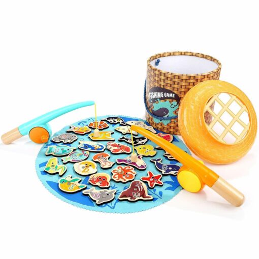 Joc magnetic de pescuit - 30 piese, Topbright, 120360, 6971325130175 - imagine 4