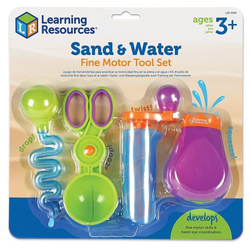 Set ustensile pentru experimente - Apa si Nisip, Learning Resources, LER5559, 765023855593