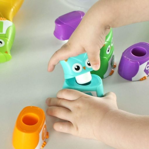 Bufnite cu cifre si forme, Learning Resources, LER6711, 765023067118 - imagine 4