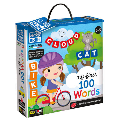 Joc Life Skills - Primele mele 100 de cuvinte in engleza, LISCIANI, LEN84128, 8008324087792