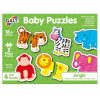 Baby Puzzle: Animale din jungla (2 piese), Galt, 1003031, 5011979526434