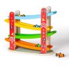 Rampa etajata - Cursa masinutelor, BIGJIGS Toys, BJ173, 691621721735