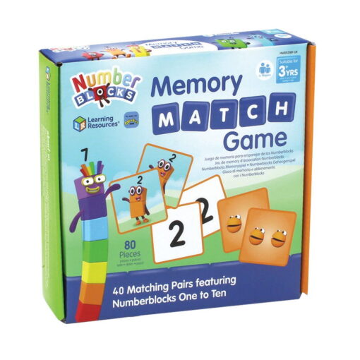 Joc de memorie - Numberblocks, Hand2Mind, HM95399-UK, 5055506410445 - imagine 5