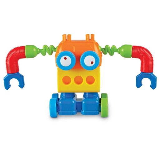 Hai sa construim - 1, 2, 3  Robotel colorat, Learning Resources, LER2869, 765023028690 - imagine 6