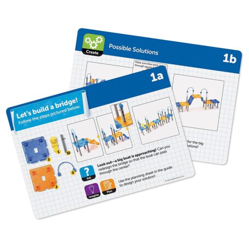 Set STEM - Construieste oraselul, Learning Resources, LER2843, 765023828436 - imagine 5