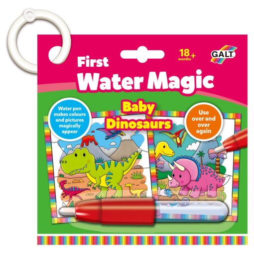 Prima mea carticica Water Magic - Micutii dinozauri, Galt, 1005296, 5011979592095
