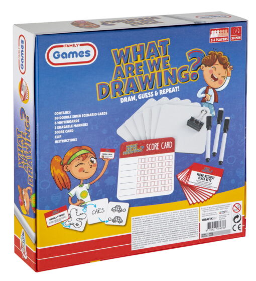 Joc - Ce desenam?, Grafix, 300026, 8715427079738 - imagine 2