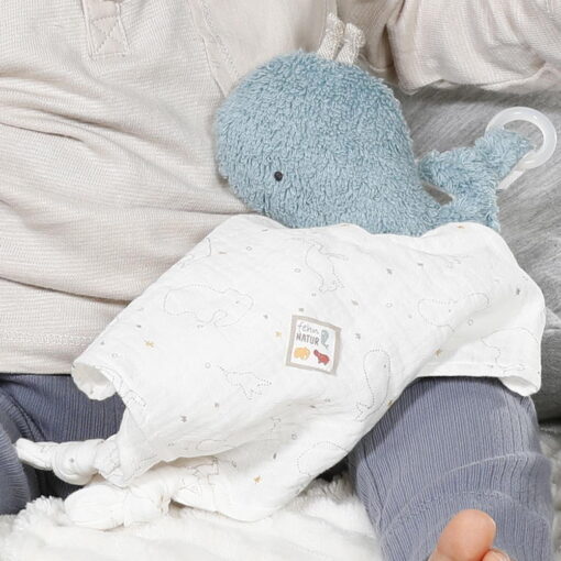 Jucarie doudou - Balenuta NATUR, Fehn, 056068, 4001998056068 - imagine 4