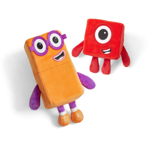 Set mascote din plus Numberblocks - Unu & Doi, Hand2Mind, HM94554-UK, 5055506409920 - imagine 7