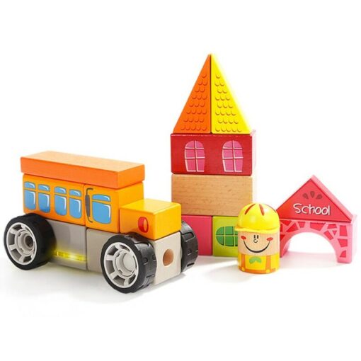 Set de constructie - La scoala, Topbright, 150177, 6939838145345
