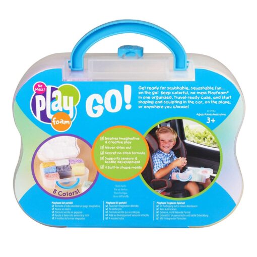 Spuma de modelat Playfoam? - Set de calatorie, Educational Insights, EI-1930, 086002019301 - imagine 2