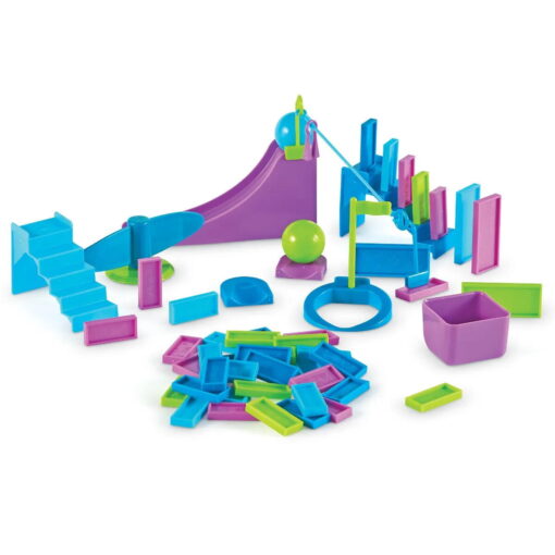 Joc de logica STEM - Domino, Learning Resources, LER9309, 765023093094 - imagine 2