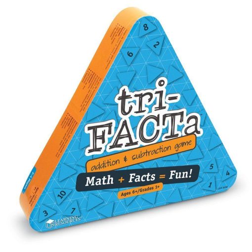 Joc de matematica tri-FACTa - Adunari si scaderi, Learning Resources, LER3038, 765023030389 - imagine 2