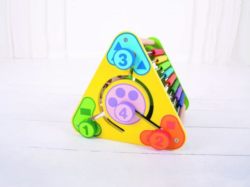 Centru de activitati - litere si imagini in romana, BIGJIGS Toys, OEM022, 691621460221 - imagine 9