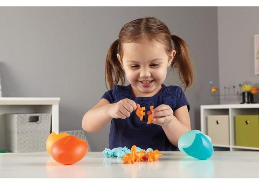 Set pentru sortat si numarat - Dinozauri colorati, Learning Resources, LER1768, 765023017687 - imagine 5