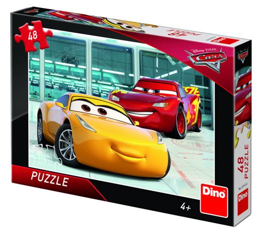 Puzzle - Cars 3 (48 piese), Dino, 371316, 8590878371316