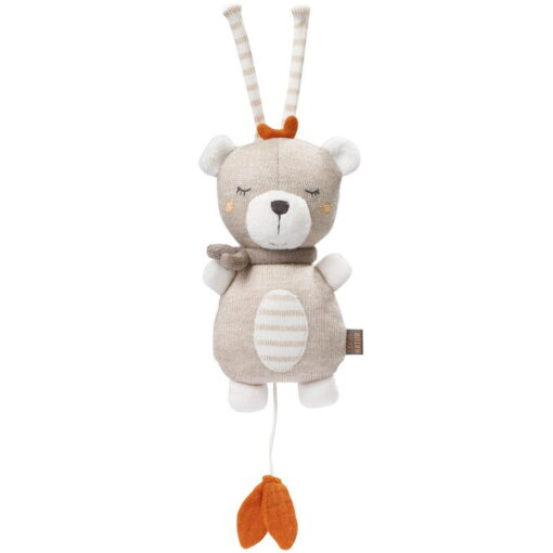 Jucarie muzicala mini - Ursulet NATUR, Fehn, 052022, 4001998052022