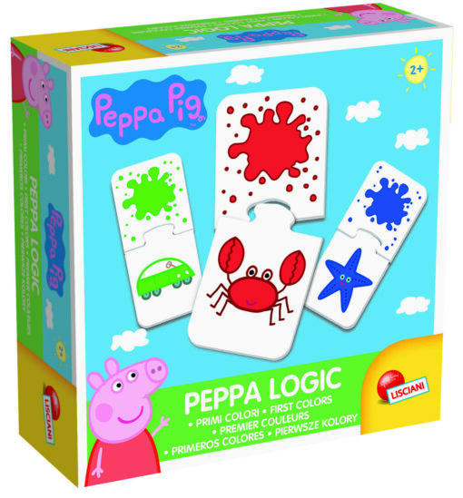 Primul meu joc cu culori - Peppa Pig, LISCIANI, L95292-A, 5949096599003