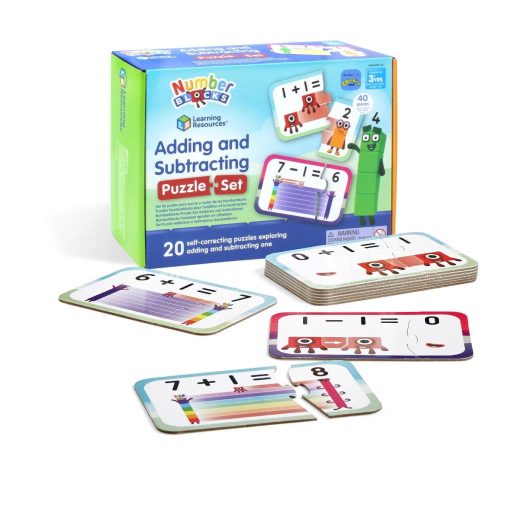 Puzzle - Adunari si scaderi 1-10 - Numberblocks, Hand2Mind, HM95402-UK, 5055506410421